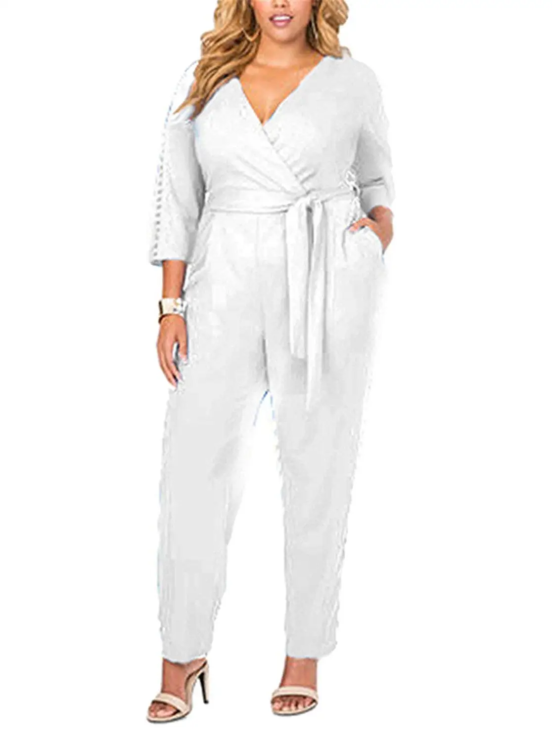 Cheap White Jumpsuits For Women Plus Size, find White Jumpsuits For ...