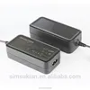 3A 4A 5A universal laptop charger KC PSE listed Desktop Adapter Power Converter 220V to 110V 3-Outlet and 4-Port USB Travel Volt