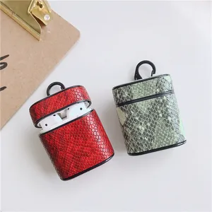 Wireless Charging Receiver AirPods Genuine Leather Case