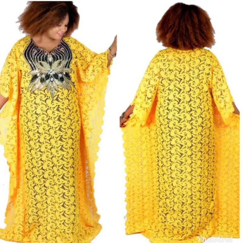 

90428-MX52 sexy hollow out knitting Embroidery long dresses for lady