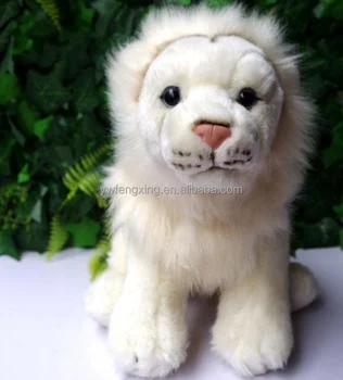 white lion soft toy