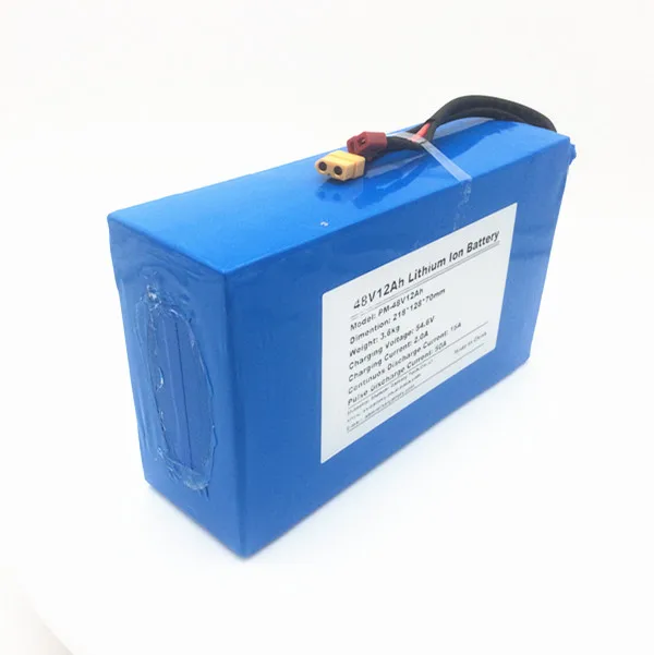 Rechargeable 48v 12ah Li-ion Battery 48v 12ah Lithium Battery For ...