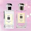 100ML Women's Fragrance Glass Bottle Spray Rose Apricot Jasmine Lemon Vanilla Sandalwood Citrus long lasting perfume OEM/ODM