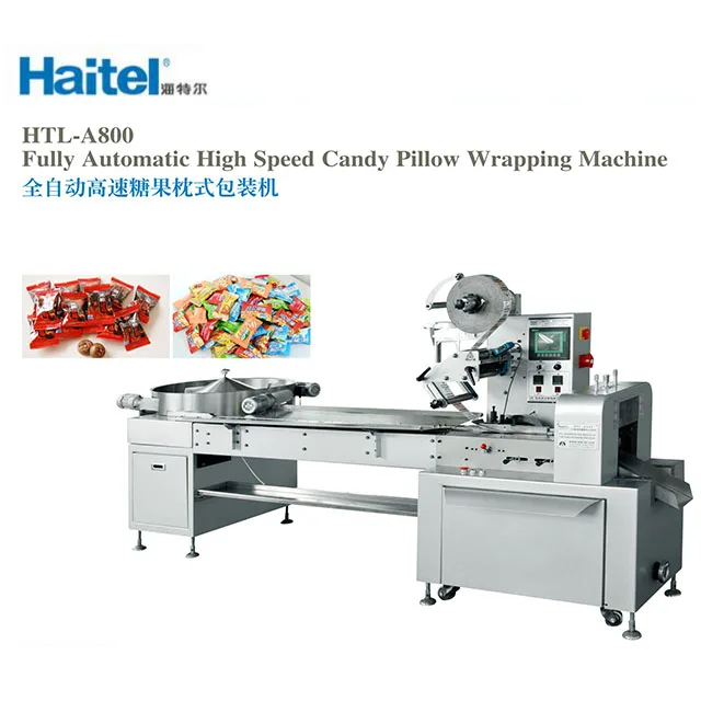 Best Selling Cheap Candy Pillow Type Packing Machine