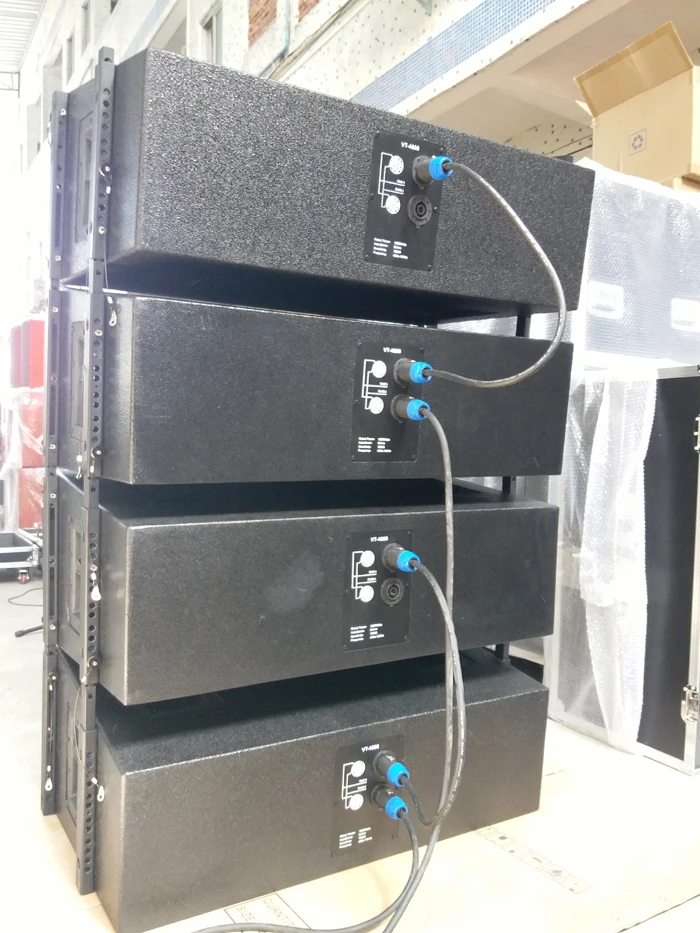 p audio line array speakers