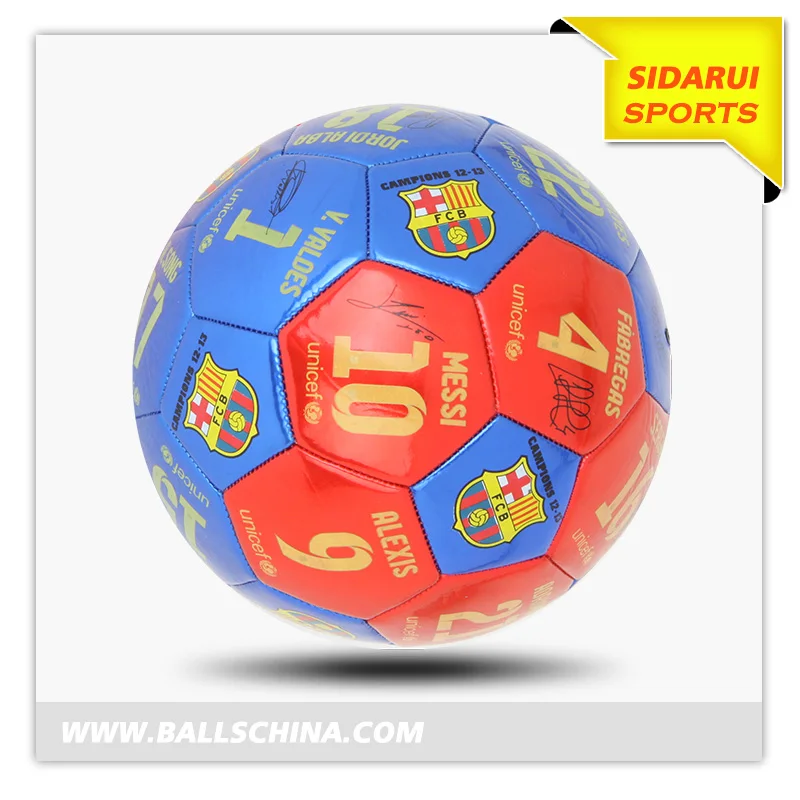 Size 4 Colorful official size Rubber made cheap prices soccer football