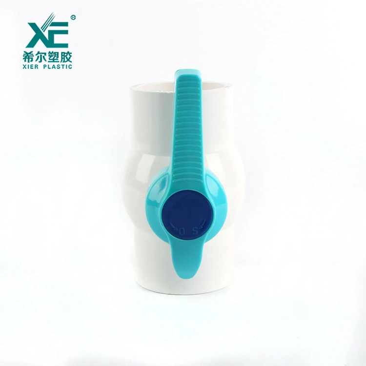 Different types of pvc 1/2 2  inch compact ball valve 