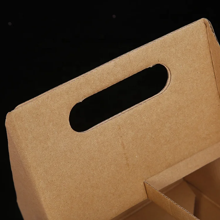 
Cheap pricing factory direct sale 4 coffee cup paper holder tea cup craft carrier 