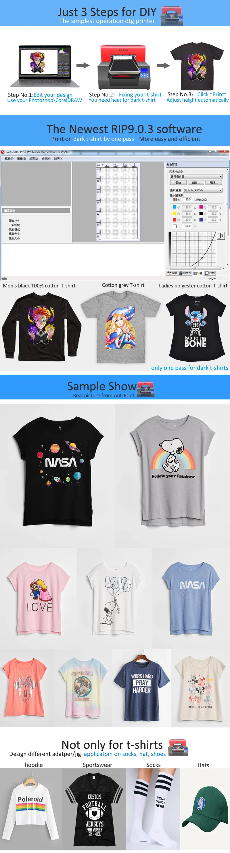 fabric printing machine