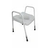 Medical Deluxe Elevated Raised Toilet Seat and Frame