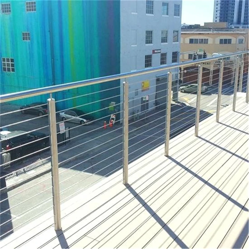 
High Quality Stainless Steel Rod Bar Railing System for Balcony / Stair 
