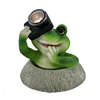 Frog Statue Garden LED Solar Light with Camera