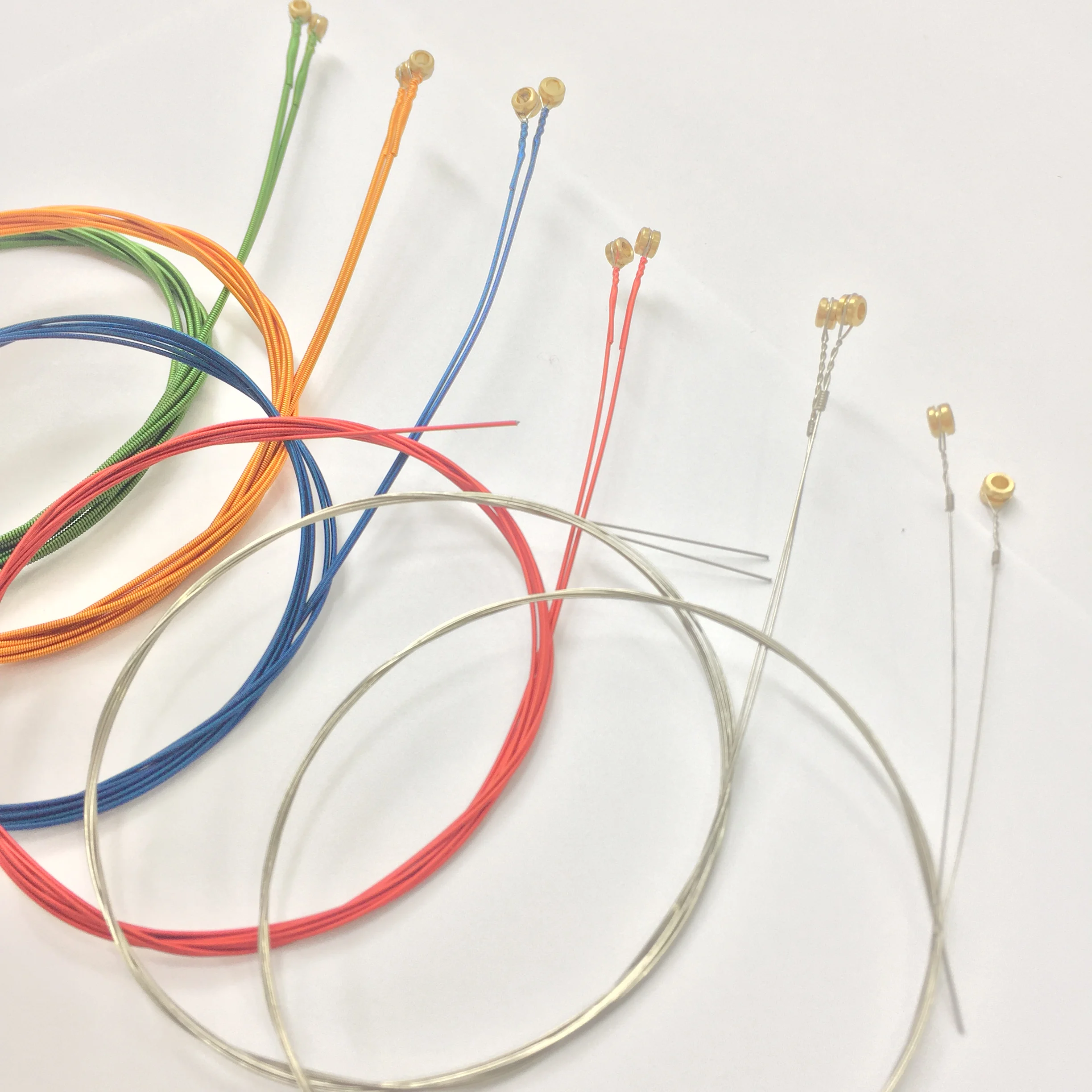 Ac90 Colorful Acoustic Guitar Strings Factory Bulk Strings Phosphor