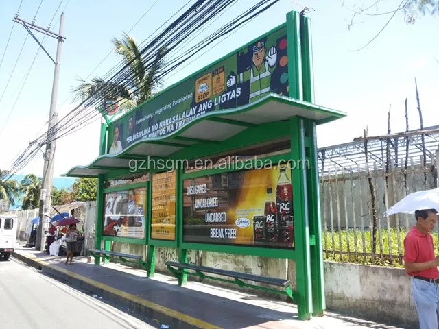 The Philippines Fashionable Bus Waiting Shed With
