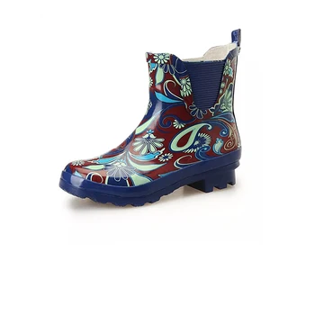 women's ankle high rain boots