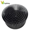 Custom Cold Forged CXB 3590 Aluminum LED Pin Heatsink 150mm