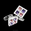 Metallic Suit Shirt Cufflinks Bulk Cufflinks Custom Made