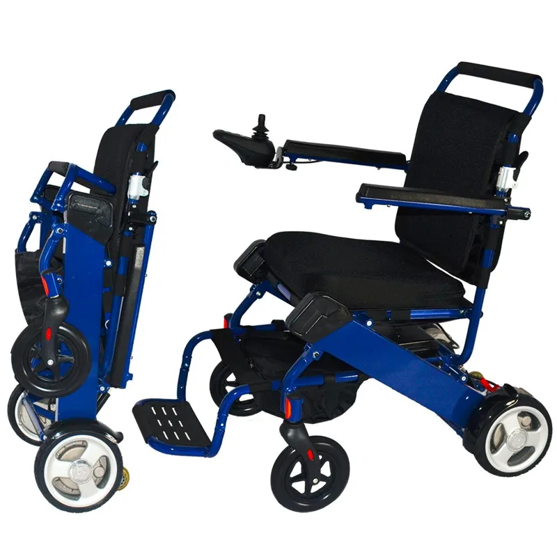 Léger fauteuil roulant électrique pliable pour les personnes âgées
