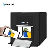 

UK Plug 2020 new PULUZ 40cm 16inch Folding Portable Photo Studio 30W 5500K Shooting Tent Light Cube Diffusion Soft Box Kit