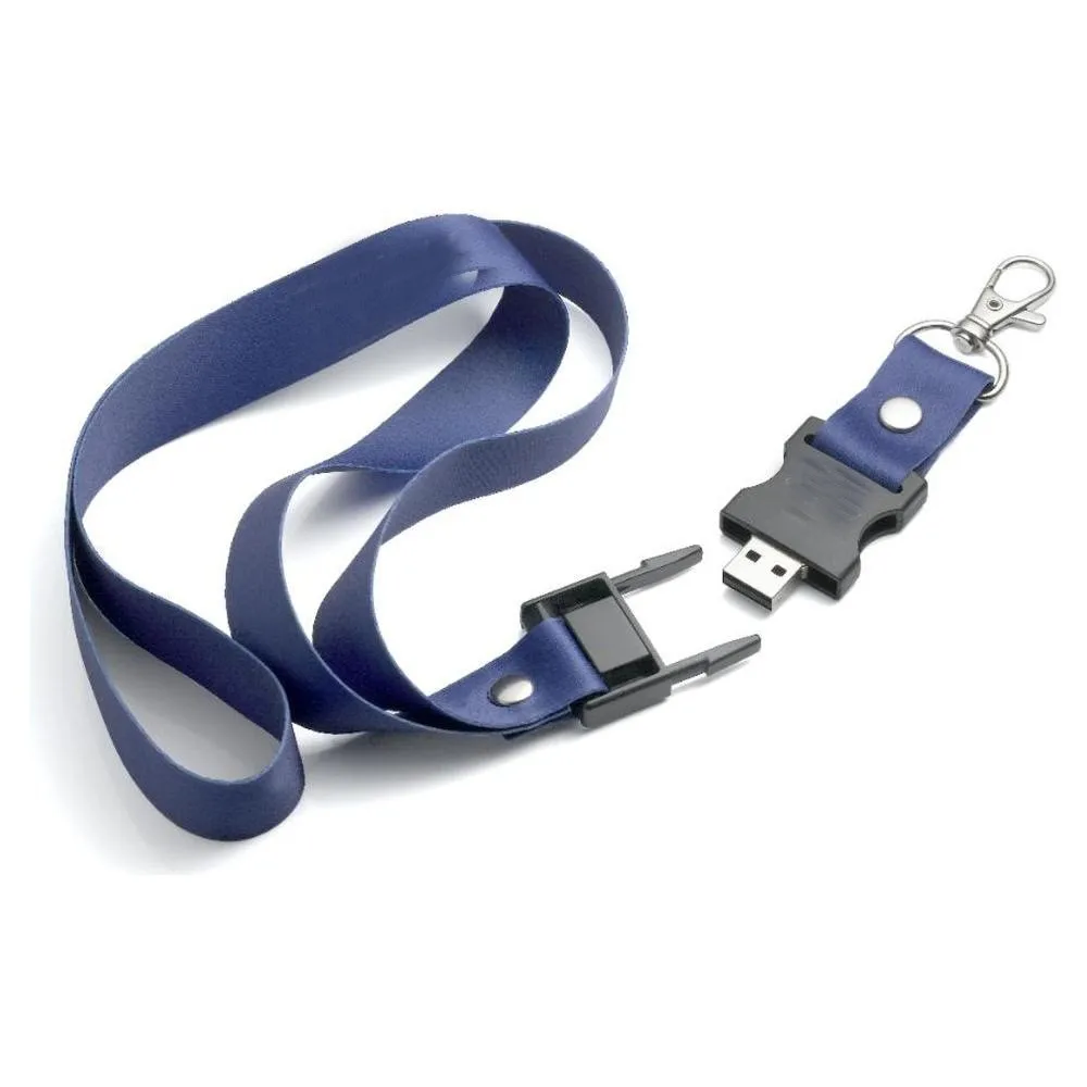 Factory Custom Blue Wrist Strap Lanyard Usb Stick Flash Drive Buy Usb