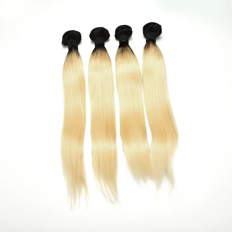 

Wholesale raw unprocessed brazilian human hair extensions natural straight 1b/613# bundles, 1b/#2/#4/613blonde/obmre