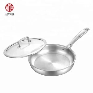 Titanium cookware titanium cooking pan food pot pan