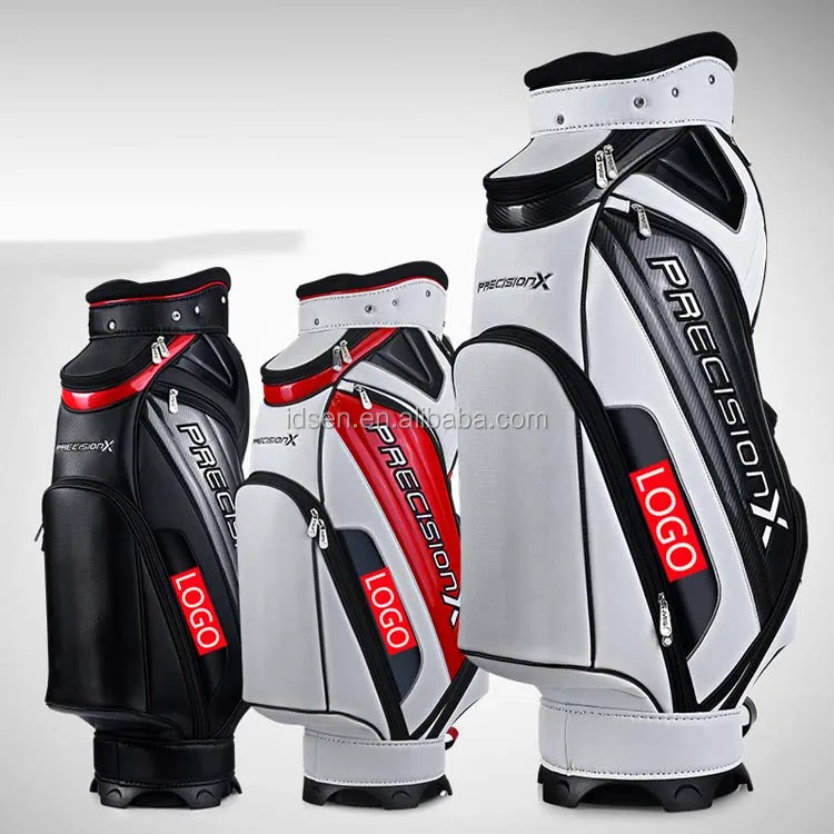 

Hot Sell wholesale OEM Manufacturer customer LOGO golf bag custom golf tour stand bag High quality, Black