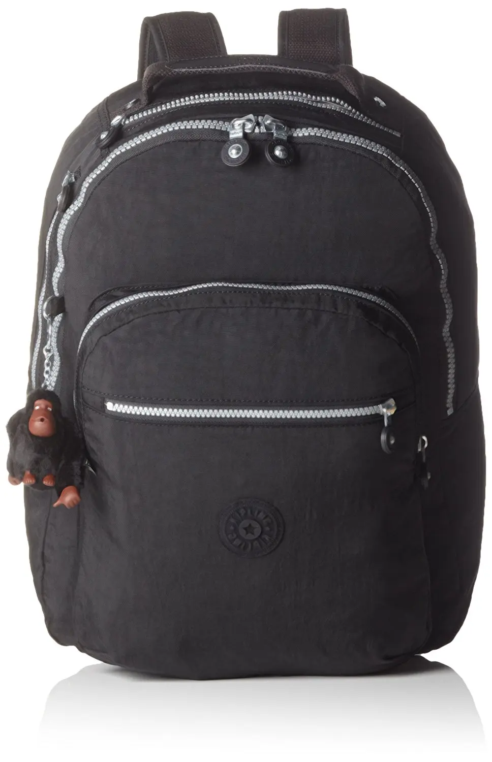 kipling leather backpack womens