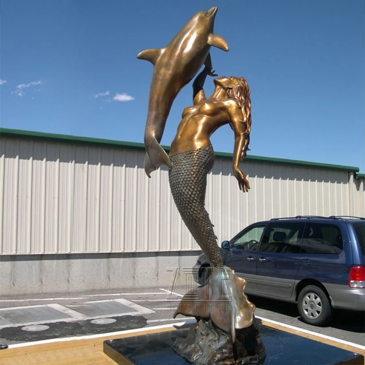 Popular Designs Decorative Life Size Bronze Mermaid Statue Buy Bronze