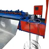 Semi-automatic chain link fence machine