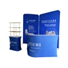 Portable folding shell scheme trade show event backdrop exhibition booth stand system