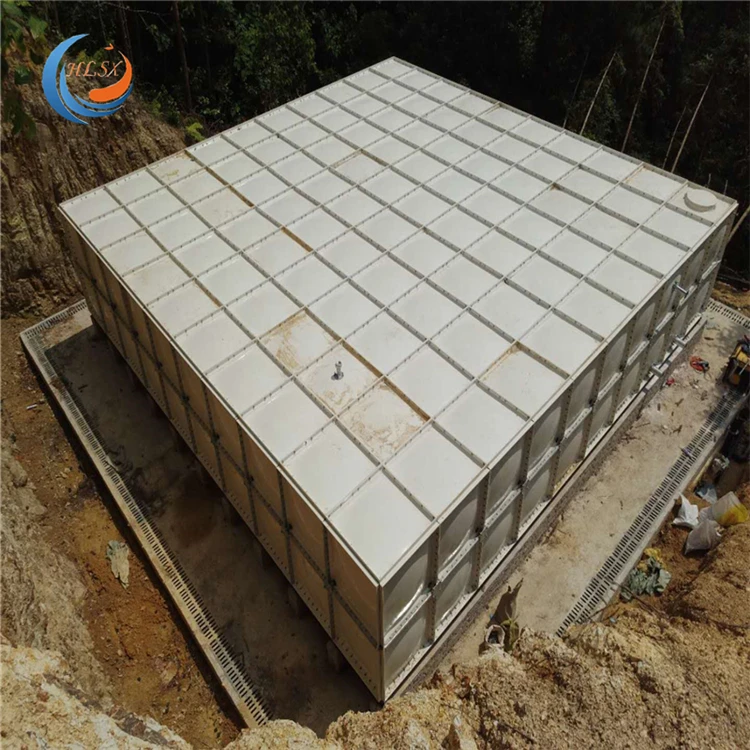 Sectional Square Fiberglass Drinking Water Tank For Home,Hotel And