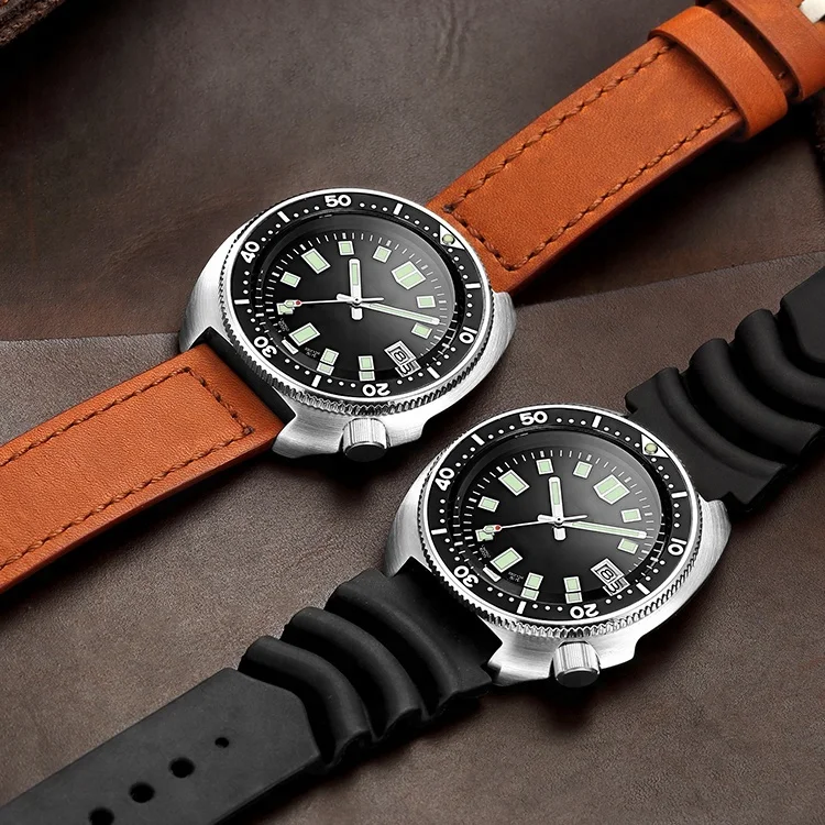 
Retail 316L Stainless steel 6105 Sterile 20 ATM Water resistanc dive diving diver japan NH35A automatic movement luminous watch 