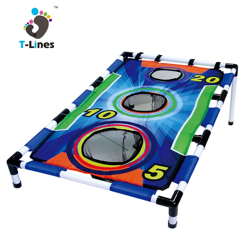 

Sports toys plastic bean bag toss game with 3 holes
