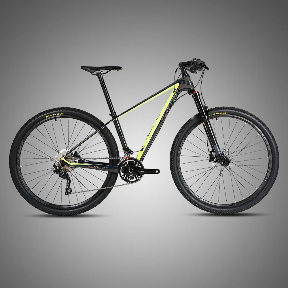 

2018 mountain bike bicycle mtb carbon frame 29er with hydraulic brake, Black red / black claret / black green / black / black blue