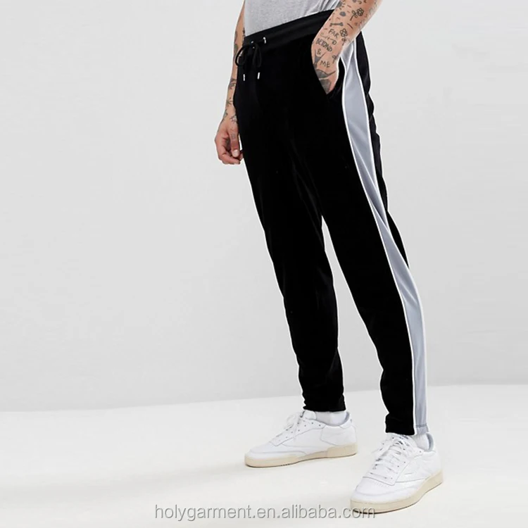 mens colorblock joggers