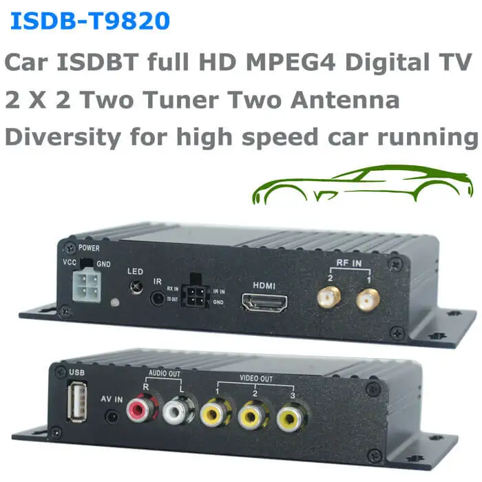 ISDB-T9820-car-2-tuner-2-Antenna-HD-full-seg-MPEG4-auto-digital-ISDBT
