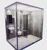 Hot Selling Aluminum Frame Prefab Morden Unit Bathroom Pods Manufacturer Ready Made Bathroom Prefabricated for hotel,apartment