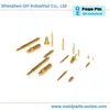 Gold plated copper contact pin, 100% full inspection Pogo pin connector male female