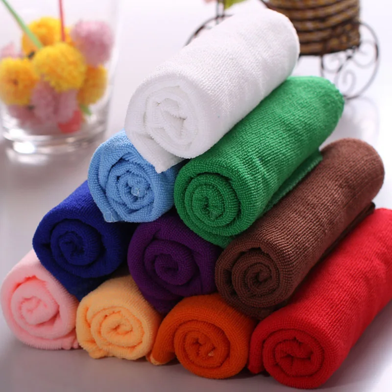 Exfoliating Wash Cloth 88% Polyester 12% Polyamide Superfine Fiber ...