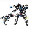Hot selling ABS bricks toys robot dinosaur building blocks