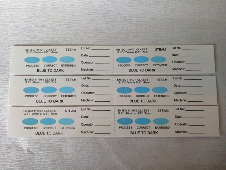 ISO 11140--1 Sterilization indicator strip for STEAM /EO/FORM/PLASMA