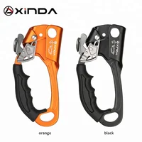 

7075 aircraft grade aluminum left hand ascender for climbing rappelling rescue