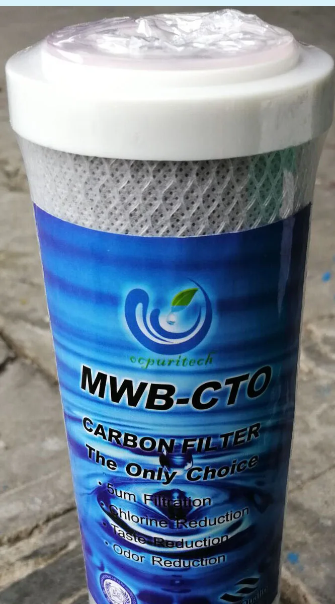 Best price 10 inch water sediment filter cartridge PP+CTO  filter cartridge