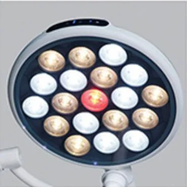 Mobile LED examination light in hospital ceiling exam lamp