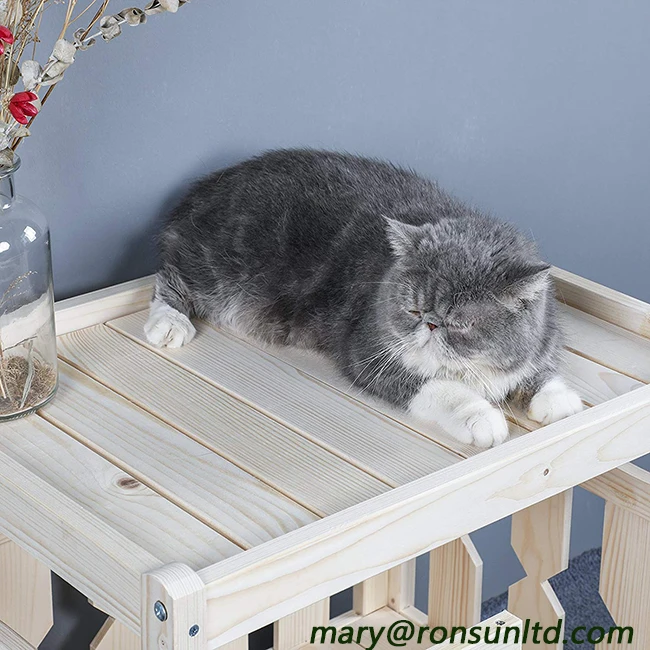 Unik Kucing Rumah Furniture Modern Kayu Rumah Kucing Dengan Harga 