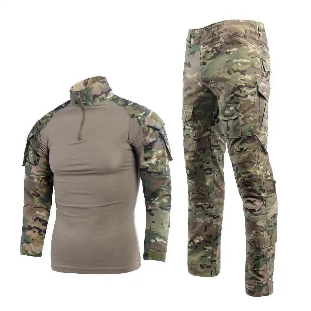 Combat Frog Suit / Camouflage Uniform With Knee/elbow Pad - Buy Frog ...