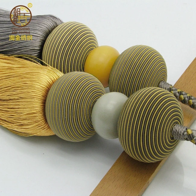 
China high quality tassel tiebacks, curtain tie backs 