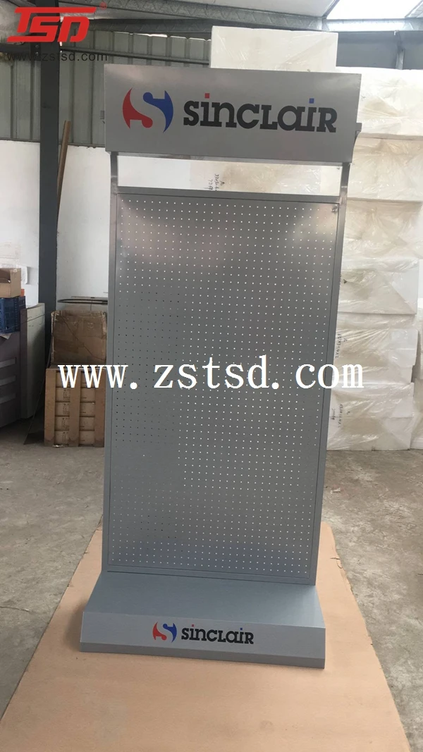 Durable Air Conditioner Department Store Metal Display Stand Racks