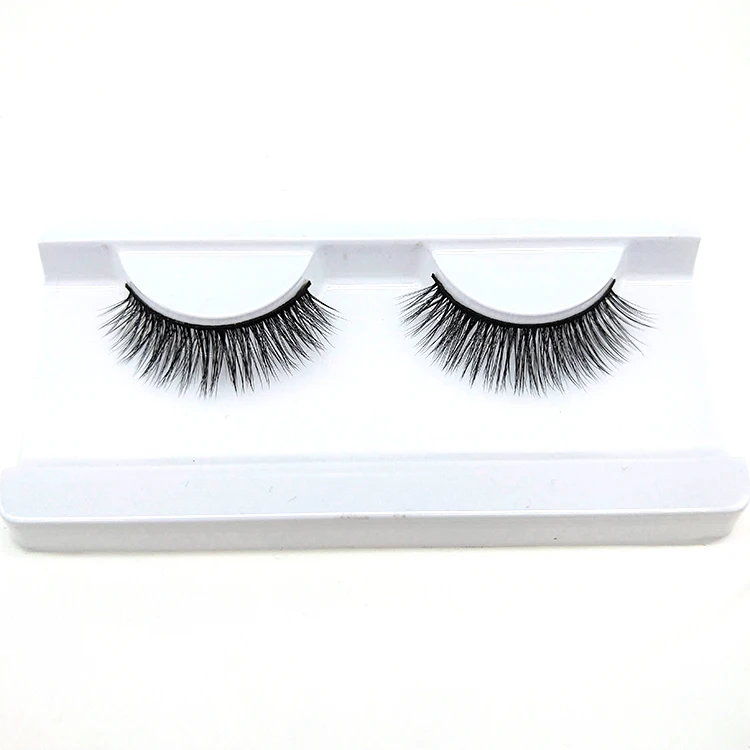 

Wholesale Synthetic Silk Lashes Private Label Premium Full Strip 3D Natural Silk Eyelashes